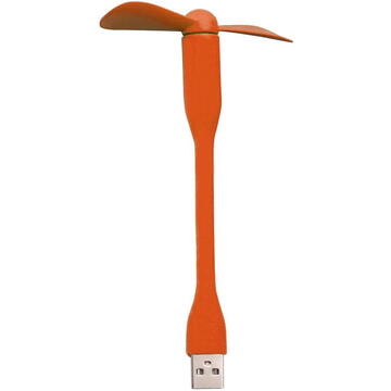 Ventilator USB Portabil, 5V - Techsuit (TUF1) - Orange