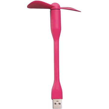 Ventilator USB Portabil, 5V - Techsuit (TUF1) - Pink