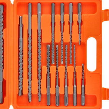 WC-SDS17 WELLCUT 17 Piece SDS Hammer Drill Bit Set