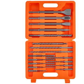 WC-SDS17 WELLCUT 17 Piece SDS Hammer Drill Bit Set