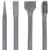 WC-CHISEL4 WELLCUT 4 PCS SDS Chisel Set