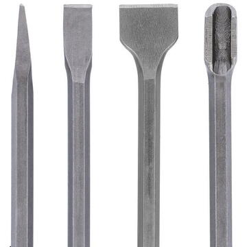 WC-CHISEL4 WELLCUT 4 PCS SDS Chisel Set