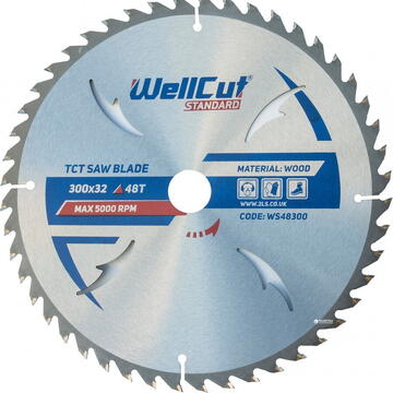 300X32 48T SAW BLADE WELLCUT STANDARD