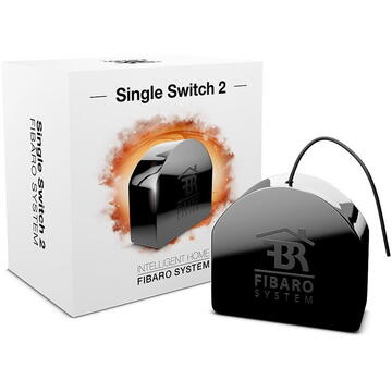 Fibaro FIBEFGS-213 electrical relay Black