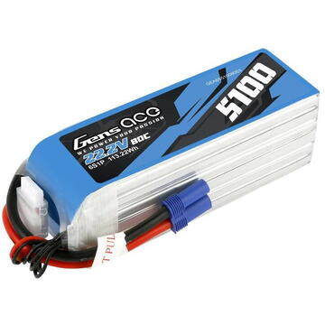 Gens ace Akumulator GensAce 5100mAh 22.2V 80C 6S1P EC5