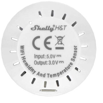 Adaptor USB pentru senzorul de temperatură Shelly H&T (alb)