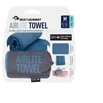 Sea To Summit Travel Towel Airlite Medium Moonlight 50 x 100 cm blue 1 pc