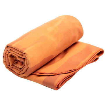 Sea to Summit Drylite Xlarge Outback Sunset Quick-Drying Towel 19 x 19 x 3 cm Orange 1 pc