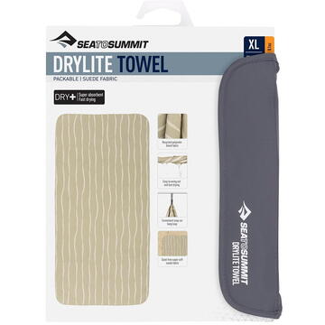 Sea To Summit DRYLITE travel towel XL Sand