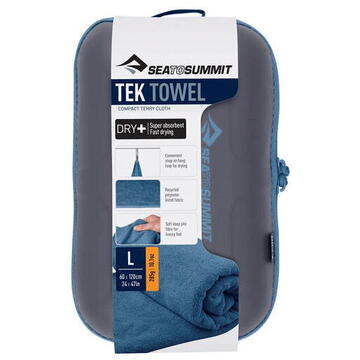 Sea To Summit TEK travel towel L Blue