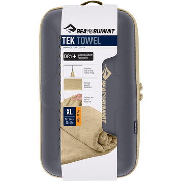 Sea To Summit TEK travel towel XL Sand