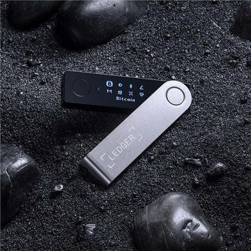 Ledger Nano X Onyx Black Crypto Hardware Wallet