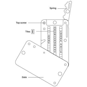 Billfodl Seed Phrase Holder