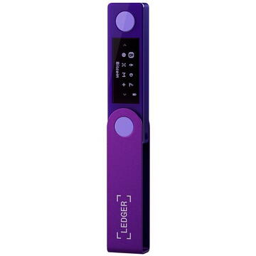 Ledger Nano X Amethyst Purple Crypto Hardware Wallet