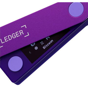 Ledger Nano X Amethyst Purple Crypto Hardware Wallet