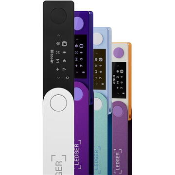 Ledger Nano X Amethyst Purple Crypto Hardware Wallet