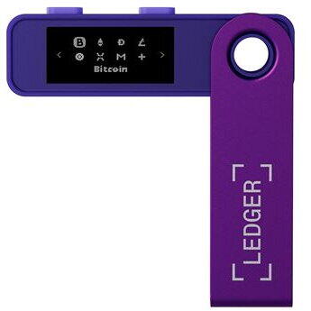 Ledger Nano S Plus Amethyst Purple Crypto Hardware Wallet