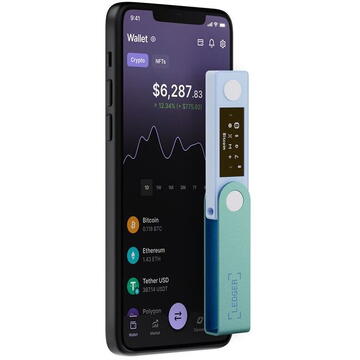 Ledger Nano X Pastel Green Crypto Hardware Wallet