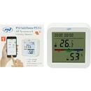 Senzor inteligent de temperatura si umiditate PNI SafeHome PT252 WiFi aplicatie de mobil Tuya Smart