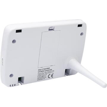 Termostat inteligent PNI CT36 PRO fara fir, WiFi 2.4GHz, control prin Internet APP TuyaSmart, regim iarna-vara, pentru centrale termice