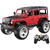 RC remote control car 1:14 Double Eagle (red) Land Rover Defender E362-003