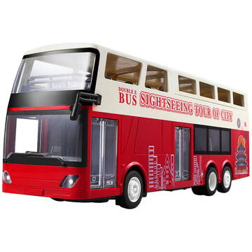 Autobus Turystyczny zdalnie sterowany RC na pilota 1:18 Double Eagle (czerwony) E640-003