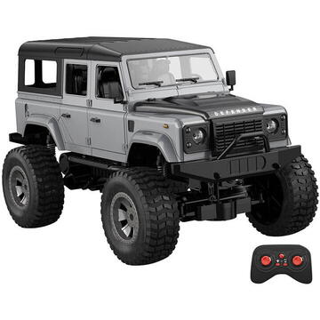 Remote control RC remote control car 1:8 Double Eagle (grey) Land Rover Defender E375-003