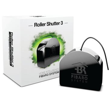 Fibaro FGR-223 blind/shutter accessory Shutter control Black