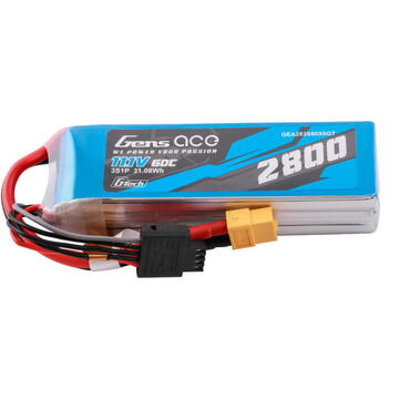 Gens ace G-Tech Soaring 2800mAh 11.1V 60C 3S1P LiPo XT60