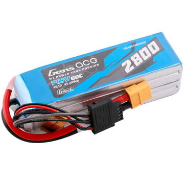 Gens ace G-Tech Soaring 2800mAh 14.8V 60C 4S1P LiPo  XT60