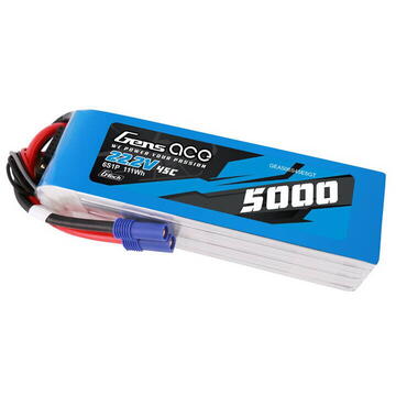 Akumulator LiPo Gens ace G-Tech 5000mAh 22.2V 45C 6S1P  z wtyczką EC5