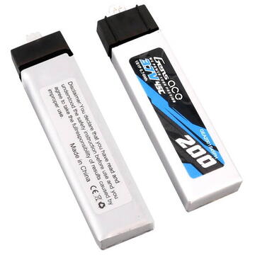 Gens ace 200mAh 3.7V 45C 1S1P Lipo Battery (2pcs)