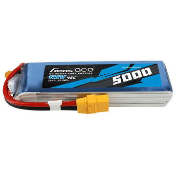 Gens ace 5000mAh 11.1V 45C 3S1P lipo battery with XT90 Plug