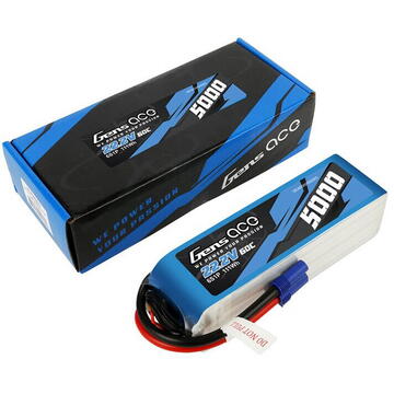 Gens ace 5000mAh 22.2V 60C 6S1P Lipo Battery Pack