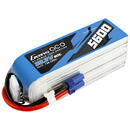 Gens ace 5600mAh 80C 22.2V 6S1P Lipo Battery Pack with EC5 plug