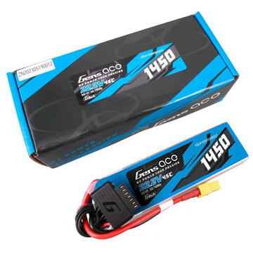 Gens Ace G-Tech 1450mAh 22.2V 45C 6S1P Lipo Battery Pack with XT60 Plug