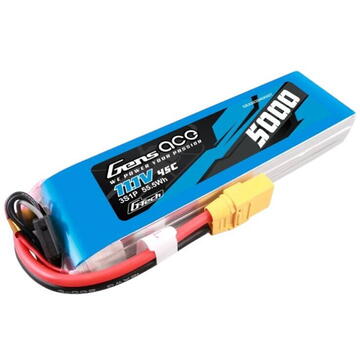 Gens ace G-Tech 5000mAh 11.1V 45C 3S1P lipo battery with XT90 Plug