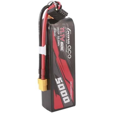 Gens ace G-Tech 5000mAh 11.1V 60C 3S1P Lipo With XT60 Plug