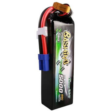 Gens ace G-Tech 5000mAh 14.8V 4S1P 60C Lipo Battery Pack with EC5 Plug-Bashing Series