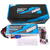 Gens ace G-Tech 5600mAh 80C 22.2V 6S1P Lipo Battery Pack with EC5 plug