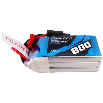 Gens ace G-Tech 800mAh 11.1V 45C 3S1P LIPO BATTERY PACK JST