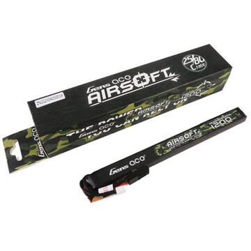 Gens ace 25C 1200mAh 3S1P 11.1V Airsoft Gun Lipo Battery with mini Tamiya Plug Long size