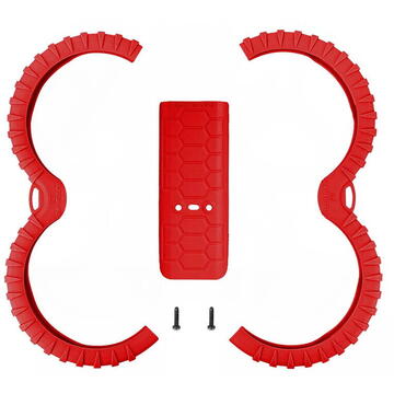 Protective back cover SUNNYLIFE for DJI Avata 2 (red)