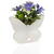 Decor plante artificiale - fluture - magnetic - 8 x 8 cm - 4 tipuri