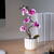 Decor plante artificiale - orhidee - 11 x 35 cm - 3 tipuri