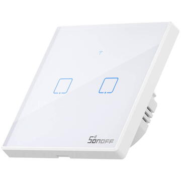 Smart Switch WiFi + RF 433 Sonoff T2 EU TX (2-channel) updated