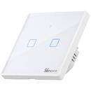 Smart Switch WiFi + RF 433 Sonoff T2 EU TX (2-channel) updated