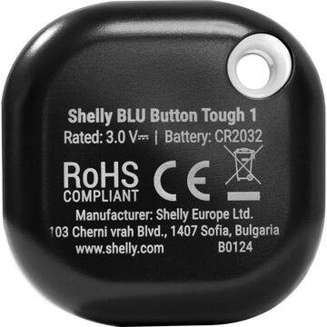 Action and Scenes Activation Button Shelly Blu Button Tough 1 (black)