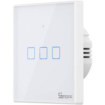 Smart Switch WiFi + RF 433 Sonoff T2 EU TX (3-channel) updated