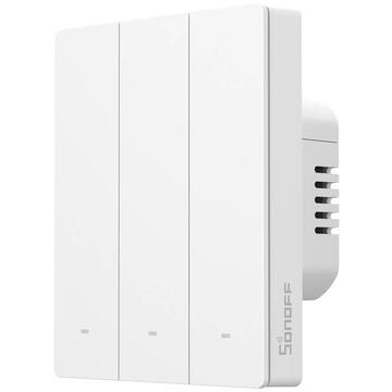 Smart wall switch SONOFF M5-3C-80W Matter (3-channel, to frame)